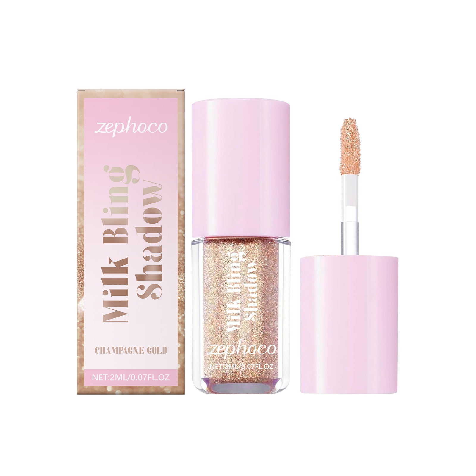 zephoco Color Pearl Liquid Eyeshadow Series, Natural Long-Lasting High Light Color Eyeshadow For Party Play Makeup