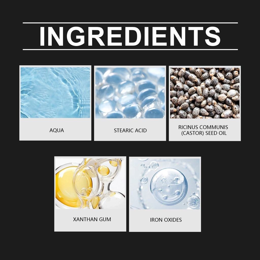 Mascara brun zephoco, fin et recourbant, pour un maquillage naturel longue tenue, waterproof, résistant à la transpiration et ne coule pas.