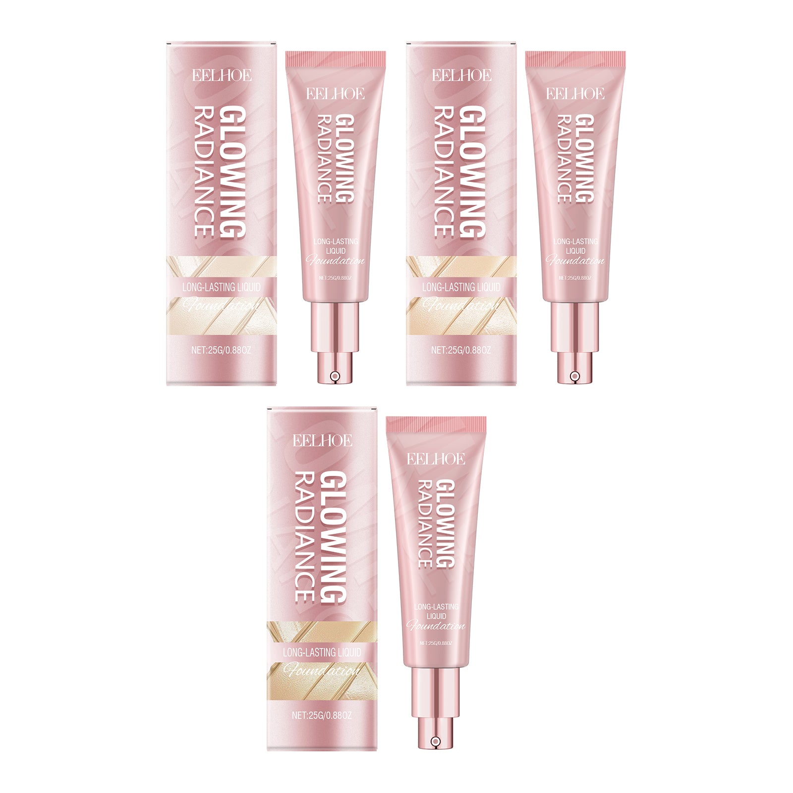 Fond de teint liquide hydratant léger EELHOE