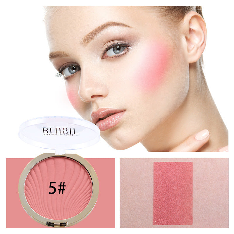 MISSROSE Poudre Blush Enlumineur Mat Six Couleurs Nude Maquillage Réparateur Éclaircit le Teint Palette de Blush