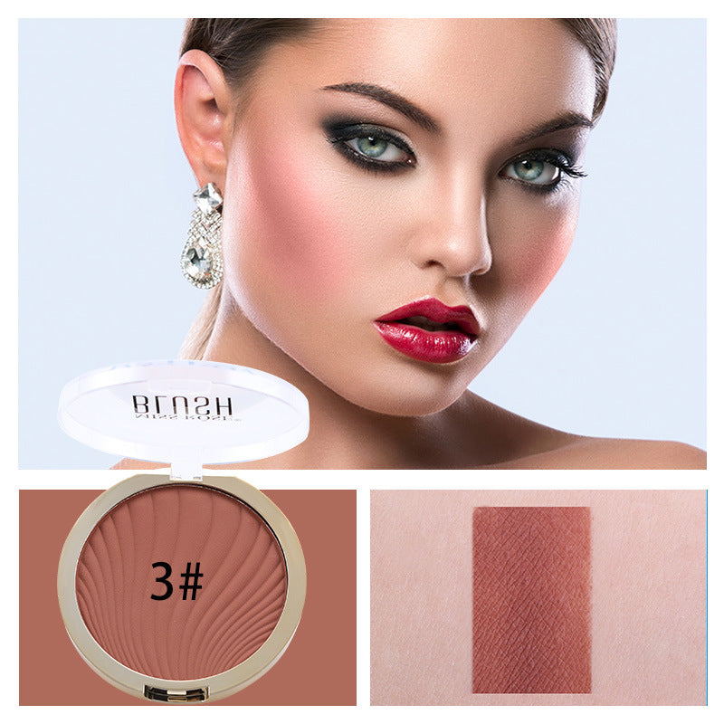 MISSROSE Poudre Blush Enlumineur Mat Six Couleurs Nude Maquillage Réparateur Éclaircit le Teint Palette de Blush