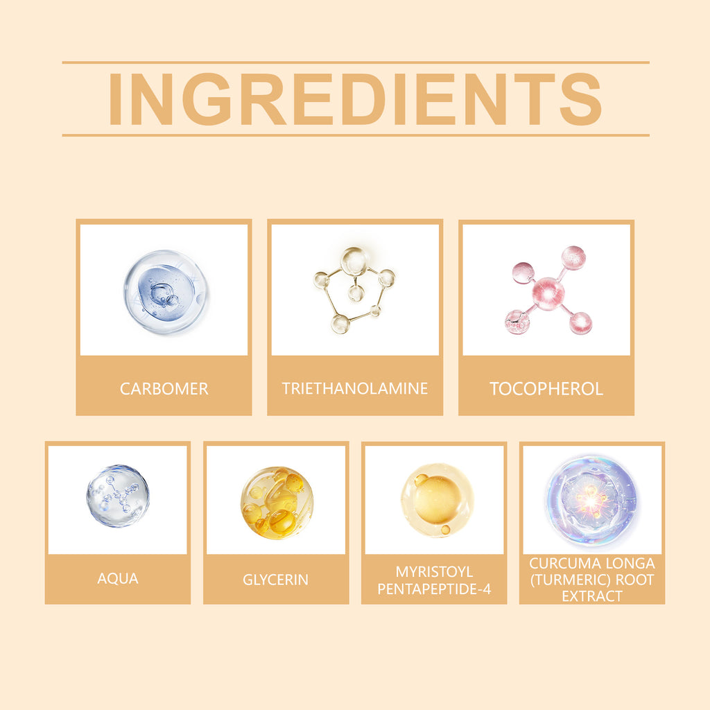 Sérum régénérant pour cils OUHOE, doux et hydratant, pour des cils naturellement recourbés et plus fins