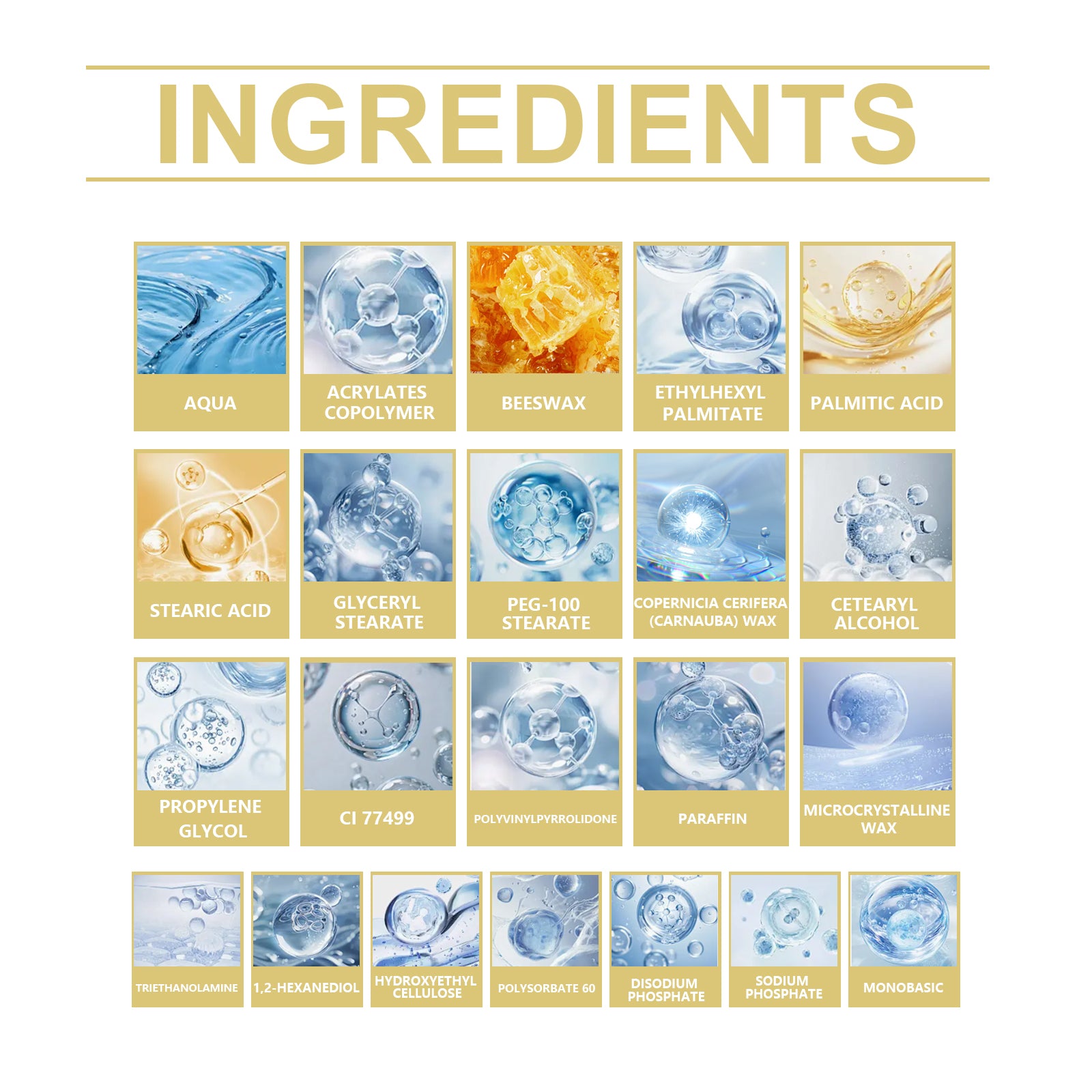 Mascara épais et fin Zephoco, mascara pour le contour des yeux, naturel sans bavures, épais sans paquets et résistant à la transpiration