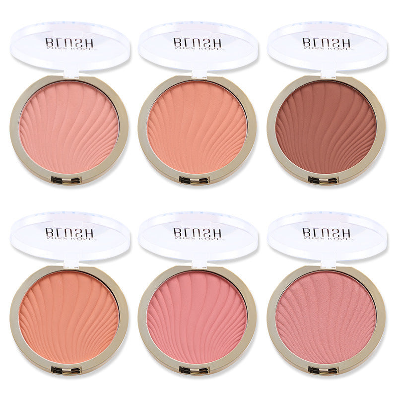 MISSROSE Poudre Blush Enlumineur Mat Six Couleurs Nude Maquillage Réparateur Éclaircit le Teint Palette de Blush