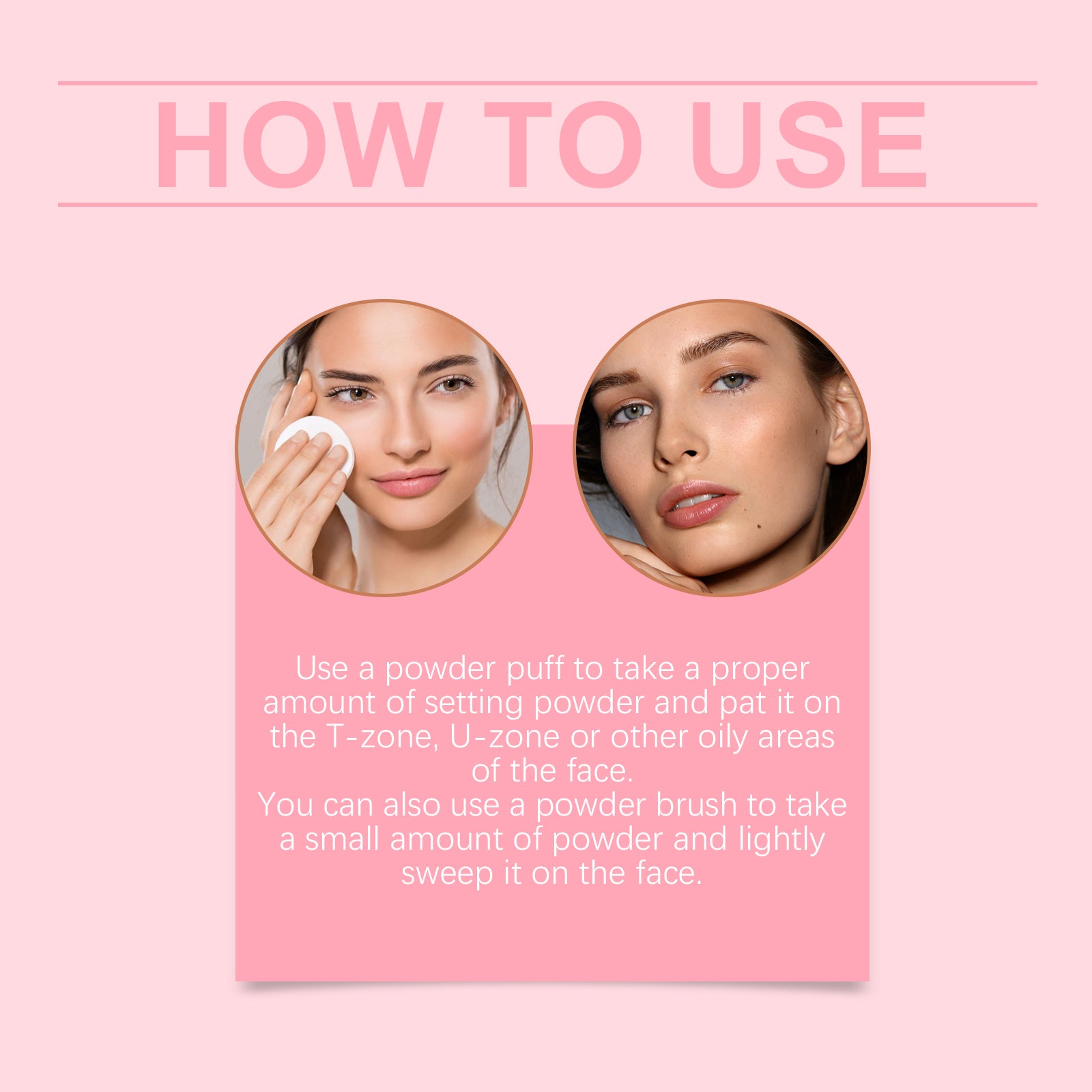 La poudre fixante Eelhope avec pinceau (orange) offre un fini naturel, léger, fin et respirant, avec une excellente tenue. Elle convient aussi bien à