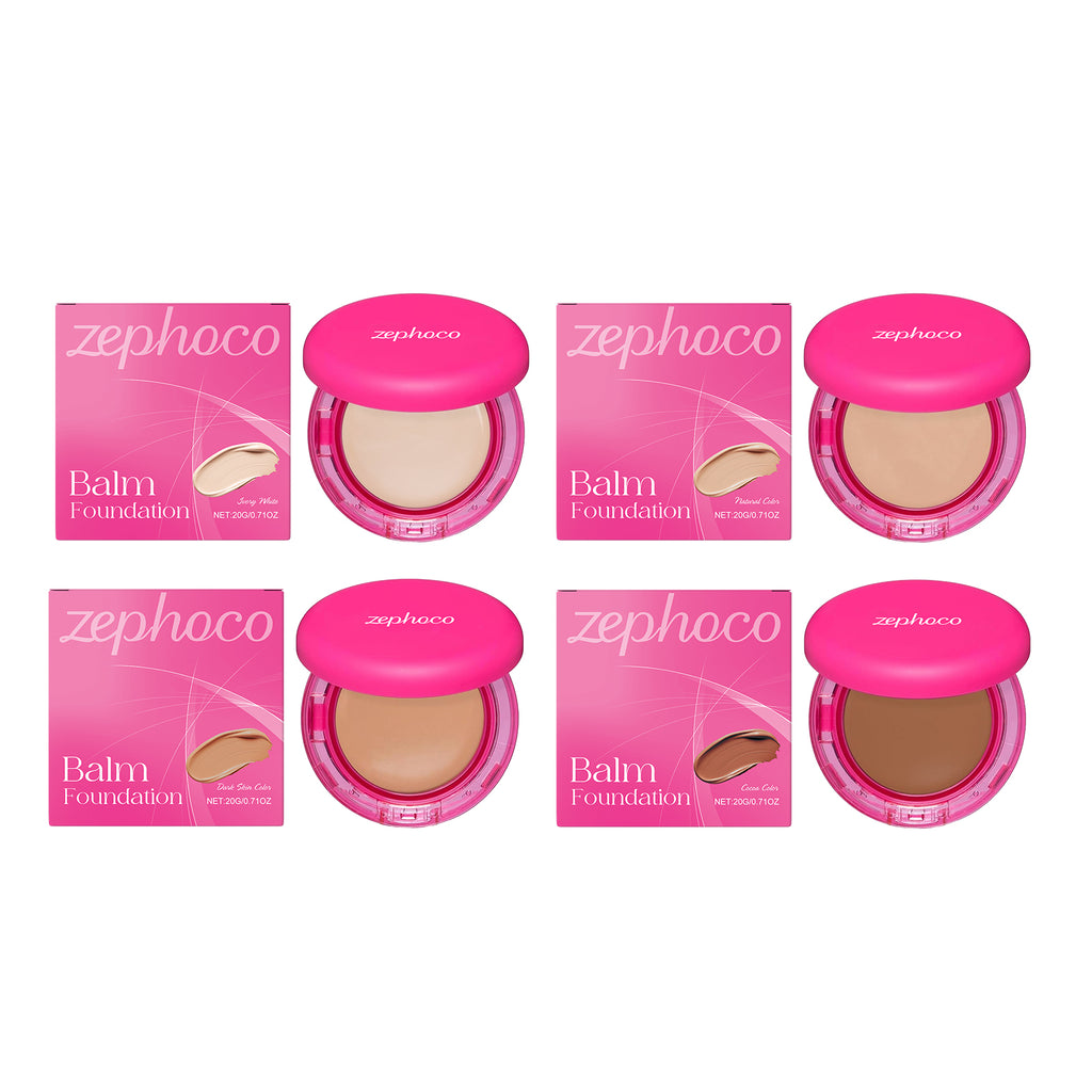 zephoco Moisturizing Foundation, Light, Moisturizing And Moisturizing Skin, Concealer Clear Oil And Dry Skin