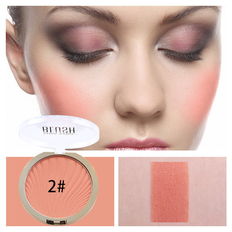 MISSROSE Poudre Blush Enlumineur Mat Six Couleurs Nude Maquillage Réparateur Éclaircit le Teint Palette de Blush