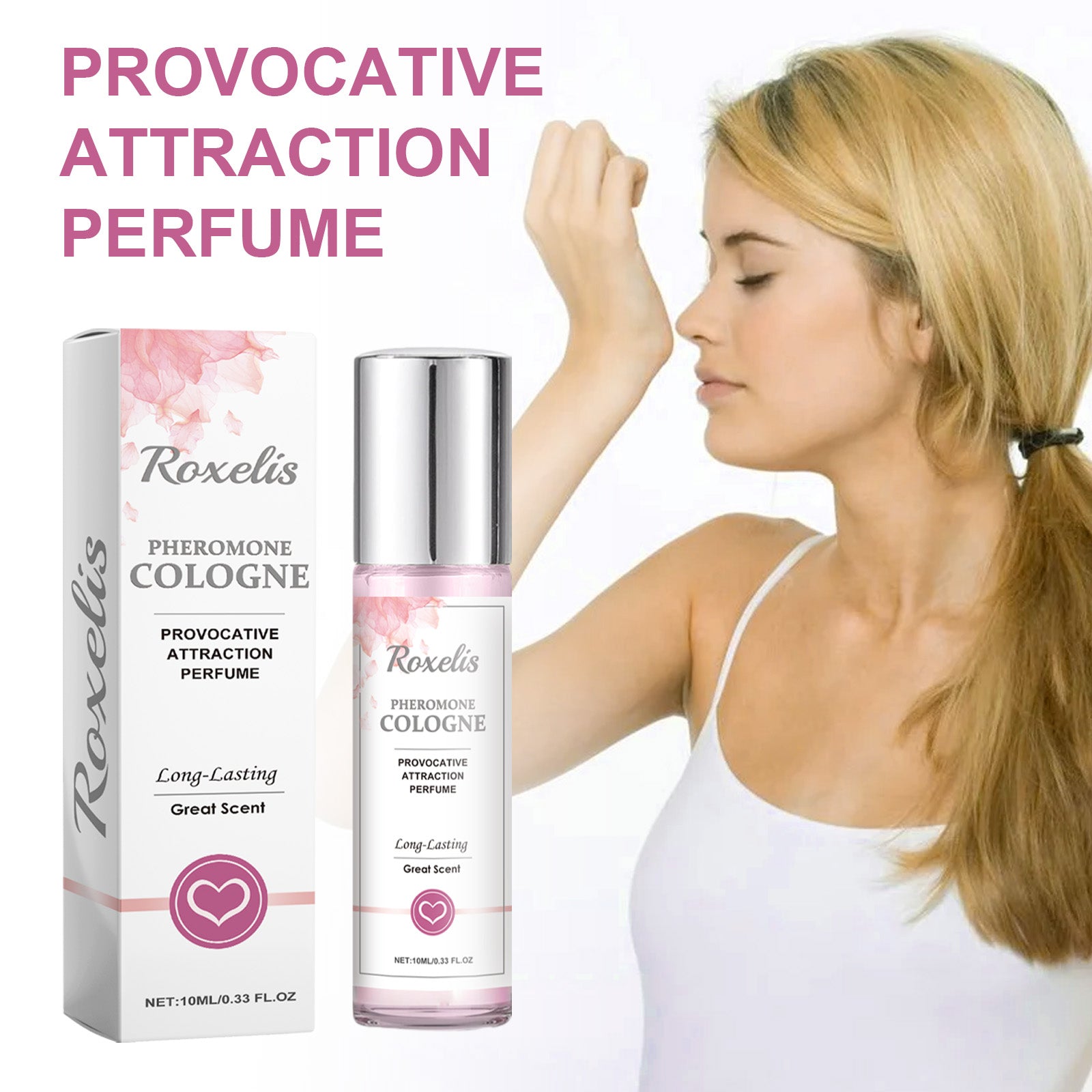 Parfum provocateur et séduisant, aux notes florales fraîches et élégantes, et à la fragrance longue durée, idéal pour les rencontres.